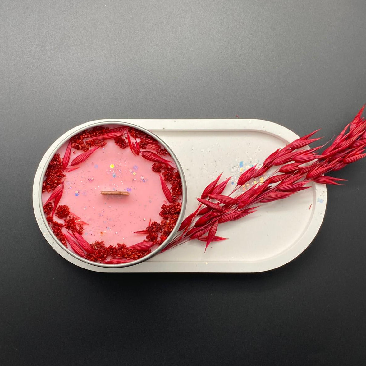 Amber-Jasmin – Vegane Duftkerze aus Sojawachs