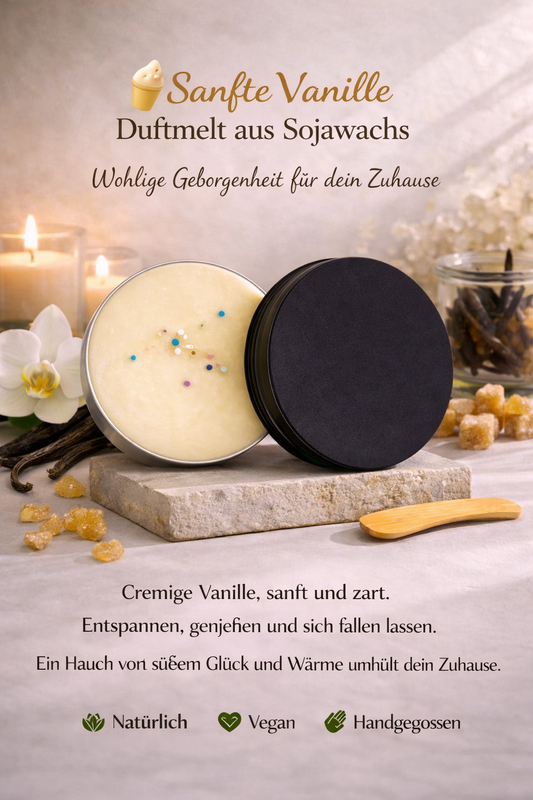 Sanfte Vanille Duftmelt