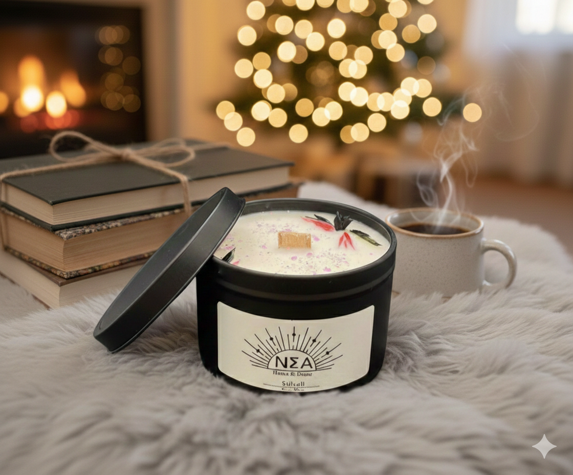 Stilvoll – Vegane Duftkerze aus Sojawachs | Herb, frisch & elegant