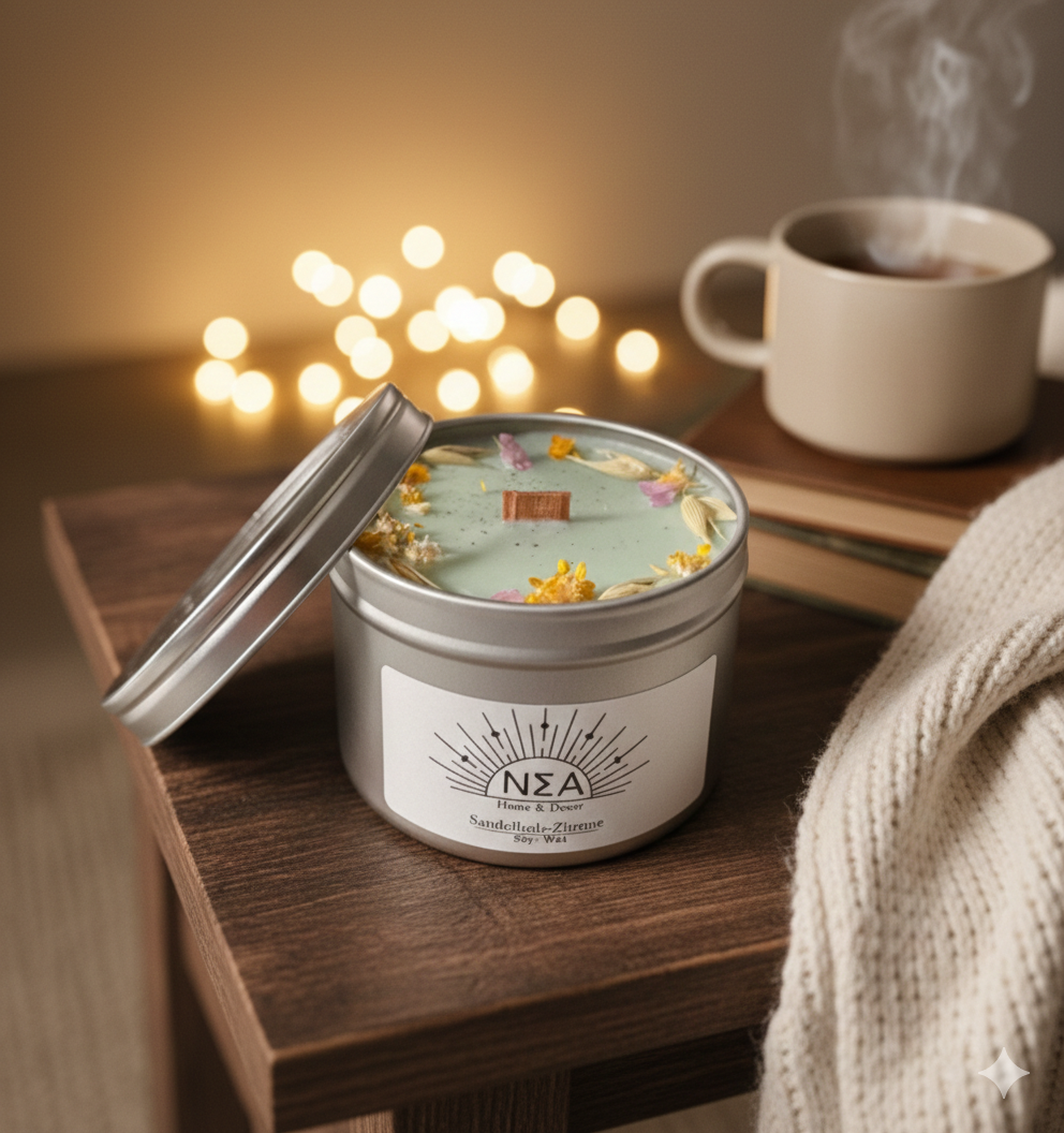 Geschenkset „Wellness-Ritual“ – Sandelholz & Zitrone