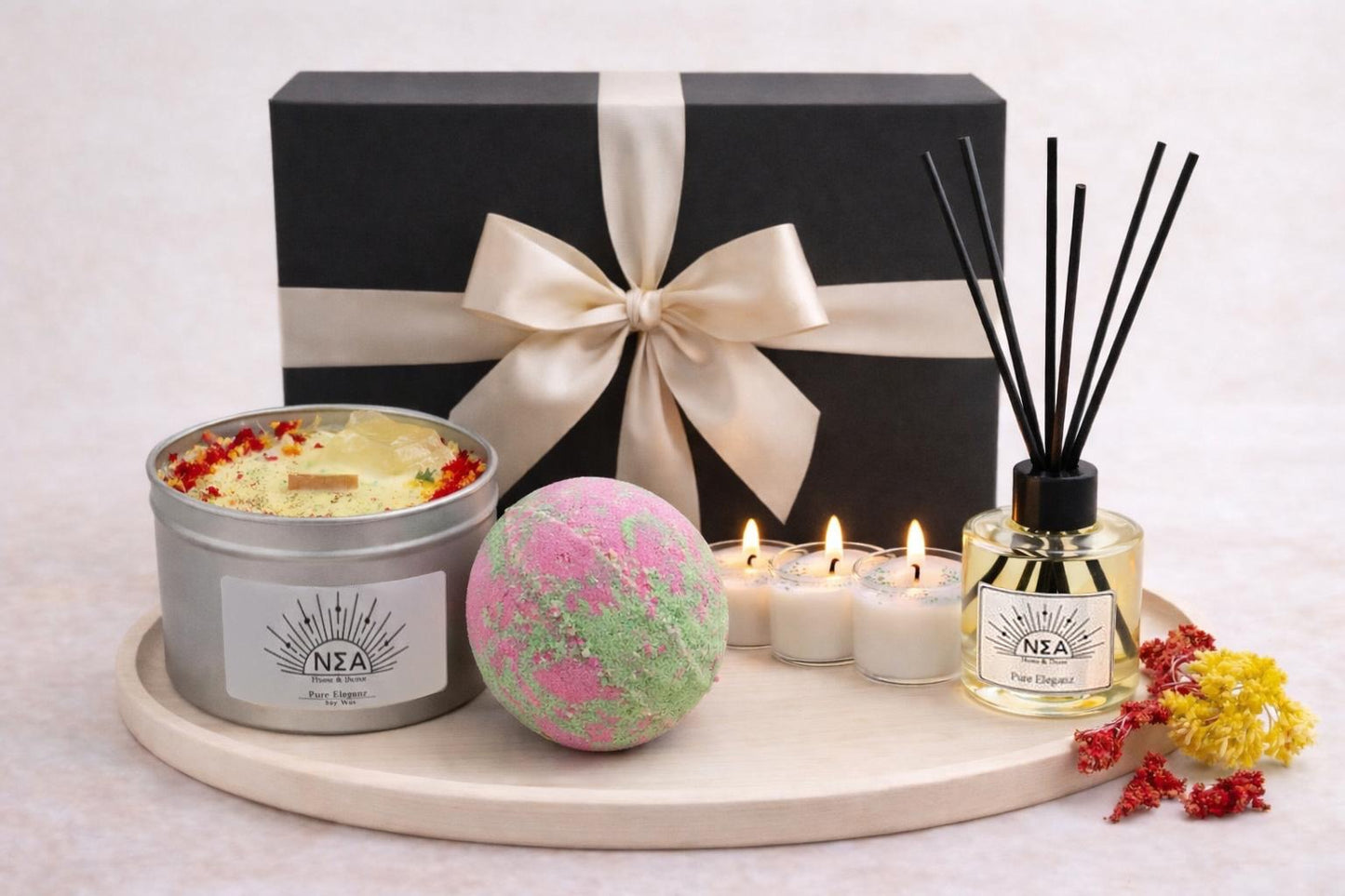 Wellness & Ritual-Set „Pure Eleganz & Innere Klarheit“