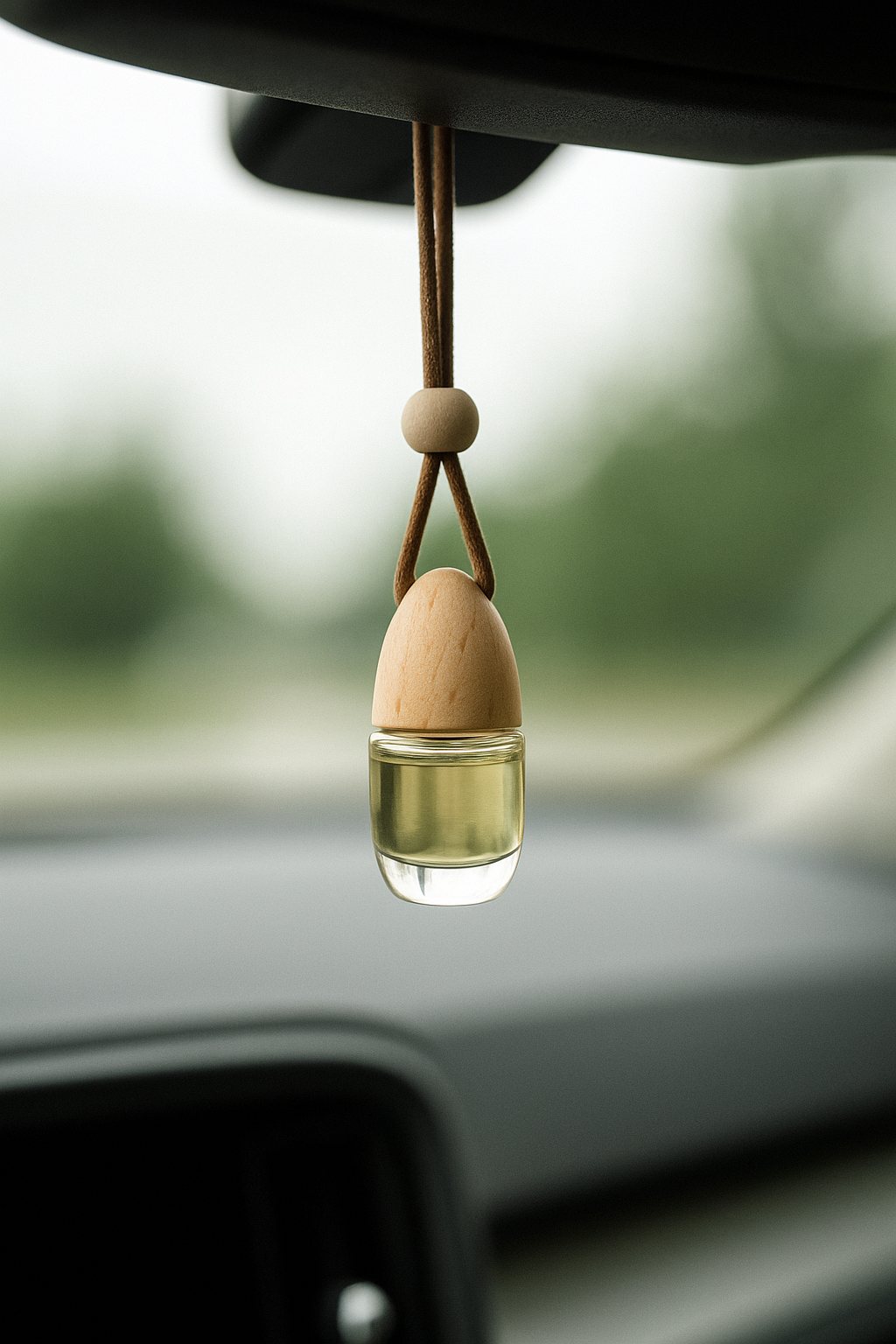 Apfelkuchen-Zimt – Natürlicher Autoduft mit Holzdeckel