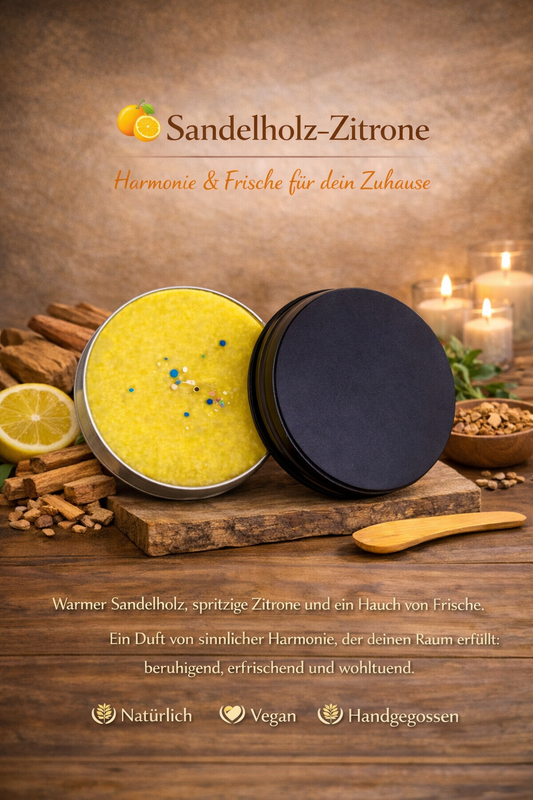Sandelholz Zitrone Duftmelt